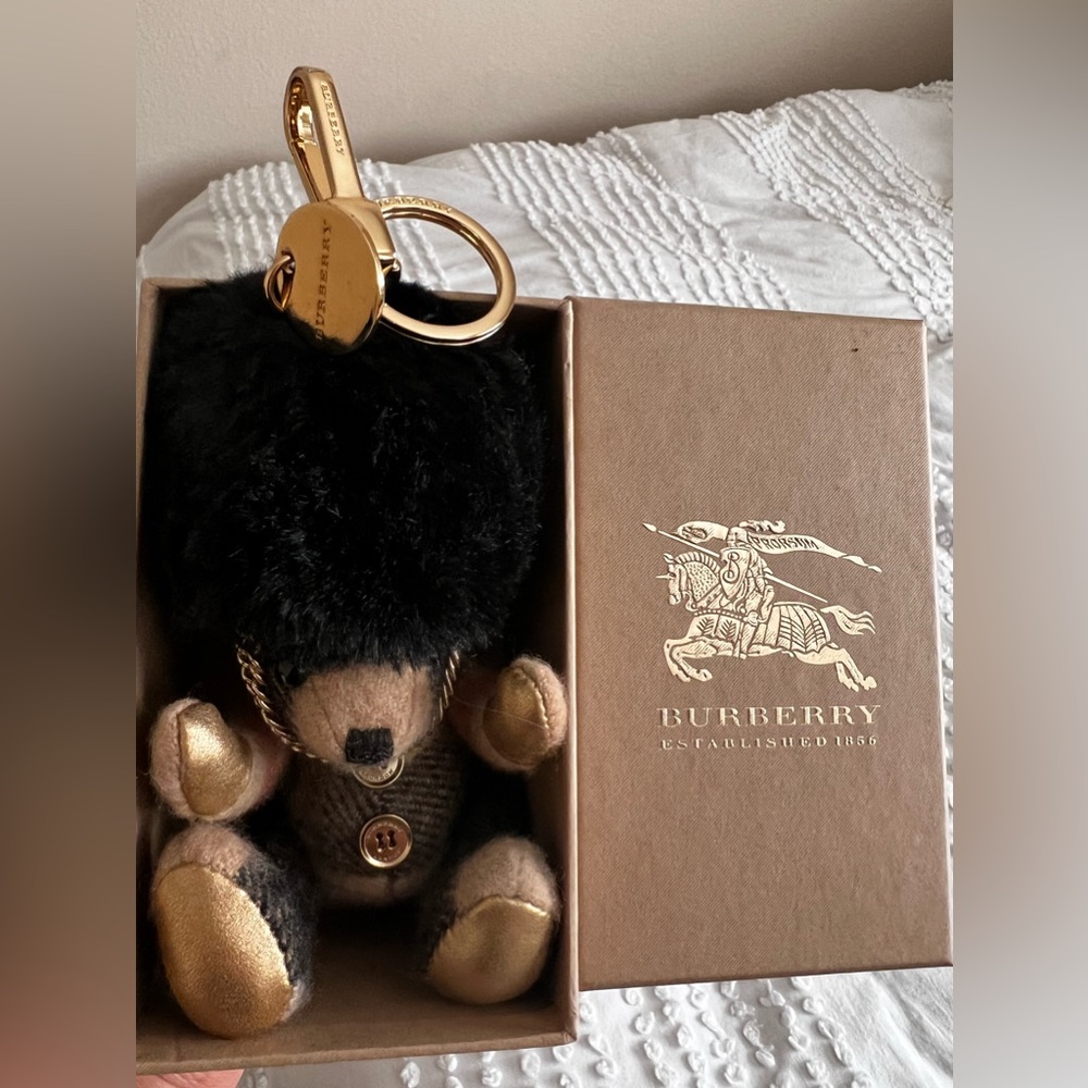 Burberry Thomas Bear Charm, brand new in box.
